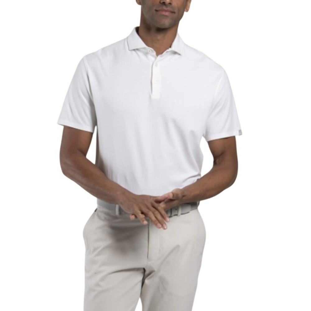 Kjus Hollow Pima Polo Shirt White Size M 48-50